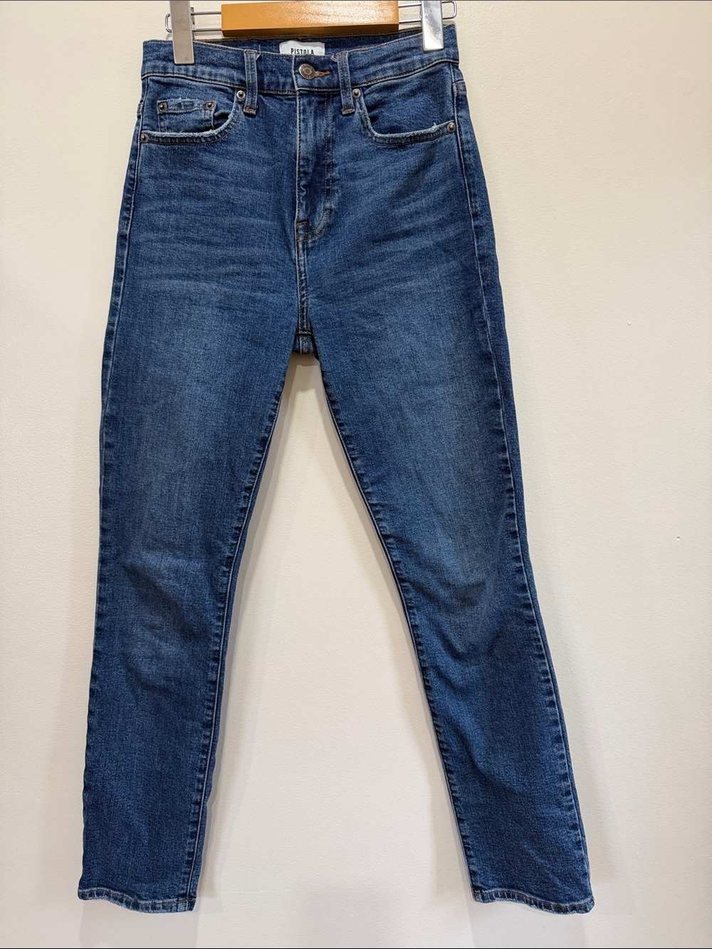 Pistola Cara High Rise Vintage Skinny Jean size 25